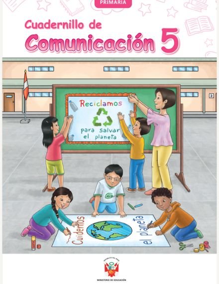 CUADERNILLO DE COMUNICACIÓN QUINTO GRADO 2024